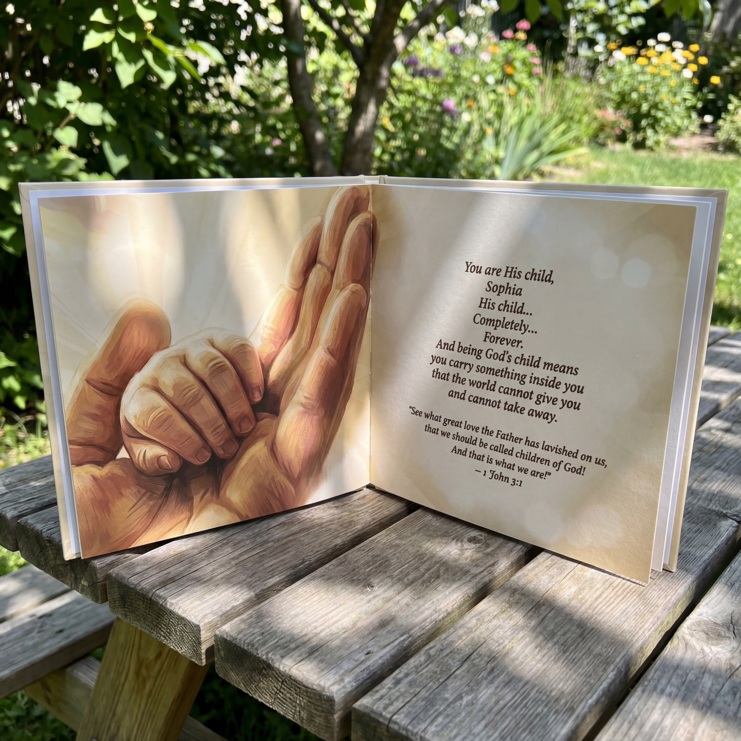 A Personalized Scripture Book Written Over Your Children