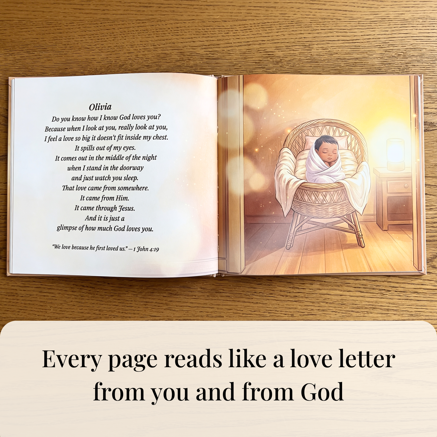 A Personalized Scripture Book Written Over Your Children