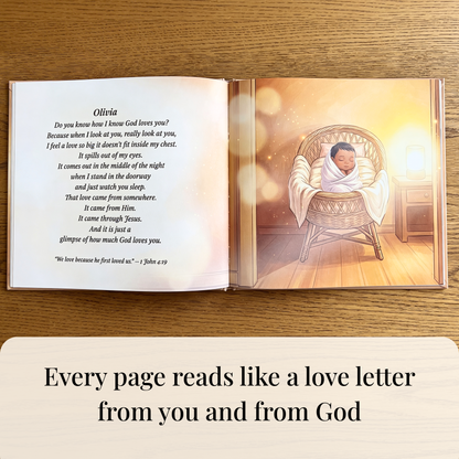 A Personalized Scripture Book Written Over Your Children