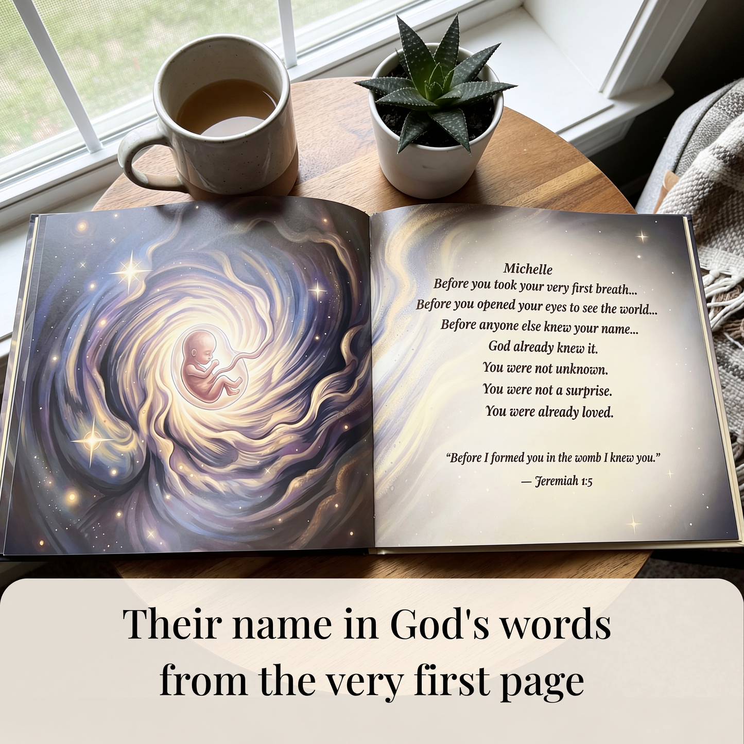 A Personalized Scripture Book Written Over Your Children