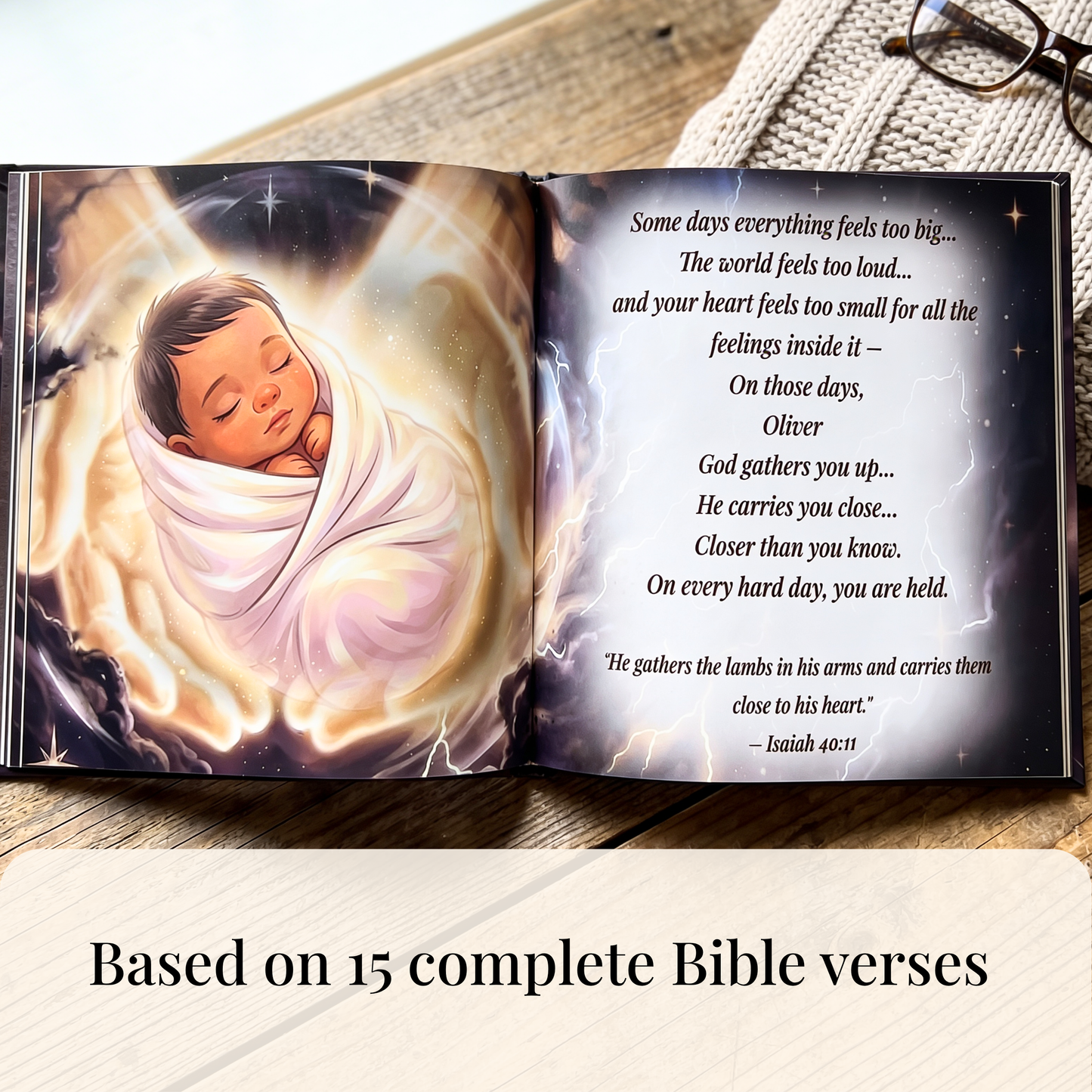 A Personalized Scripture Book Written Over Your Children