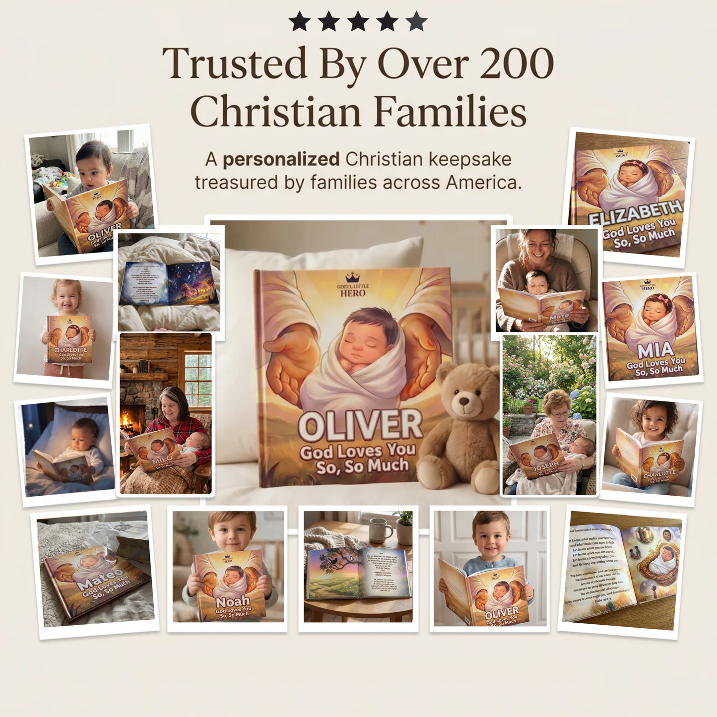 A Personalized Scripture Book Written Over Your Children
