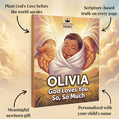 A Personalized Scripture Book Written Over Your Children