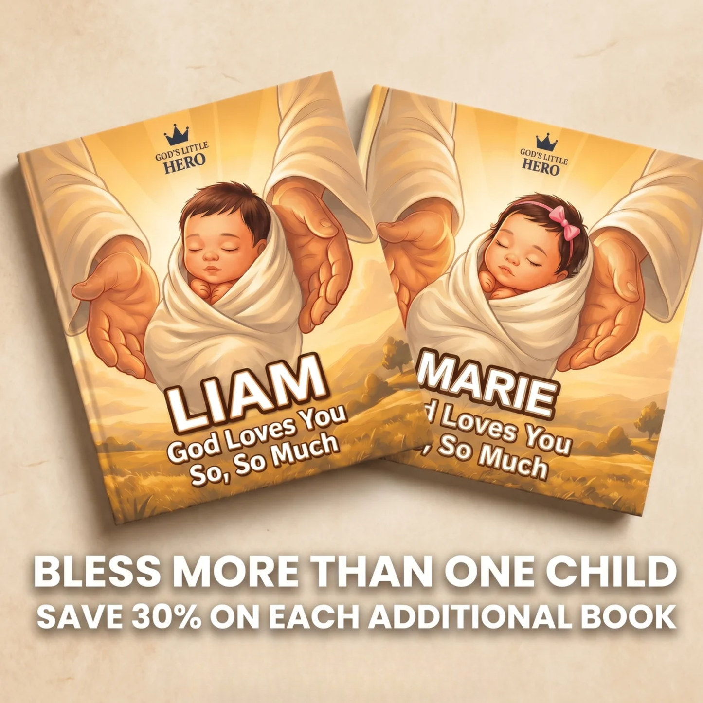 A Personalized Scripture Book Written Over Your Children