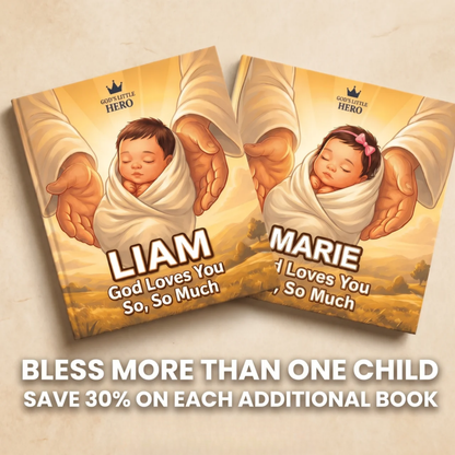 A Personalized Scripture Book Written Over Your Children