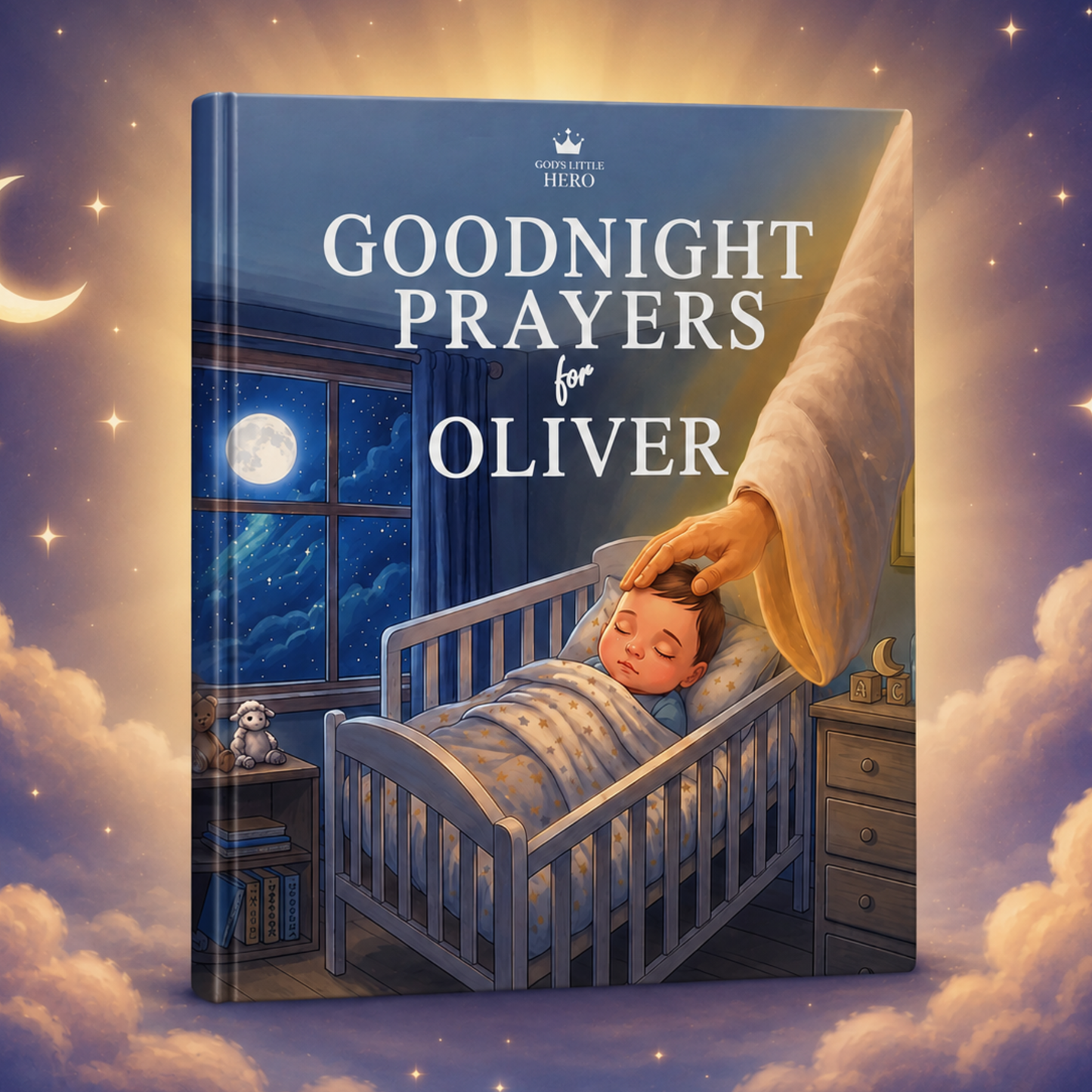 A Personalized Bedtime Prayer Book Written Over Your Child